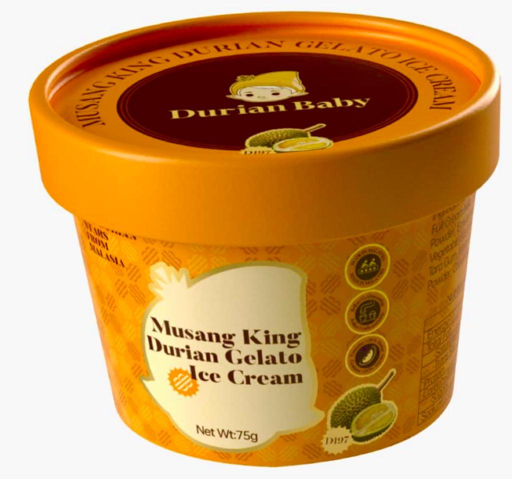 DBF Musang King Durian Gelato (75g)